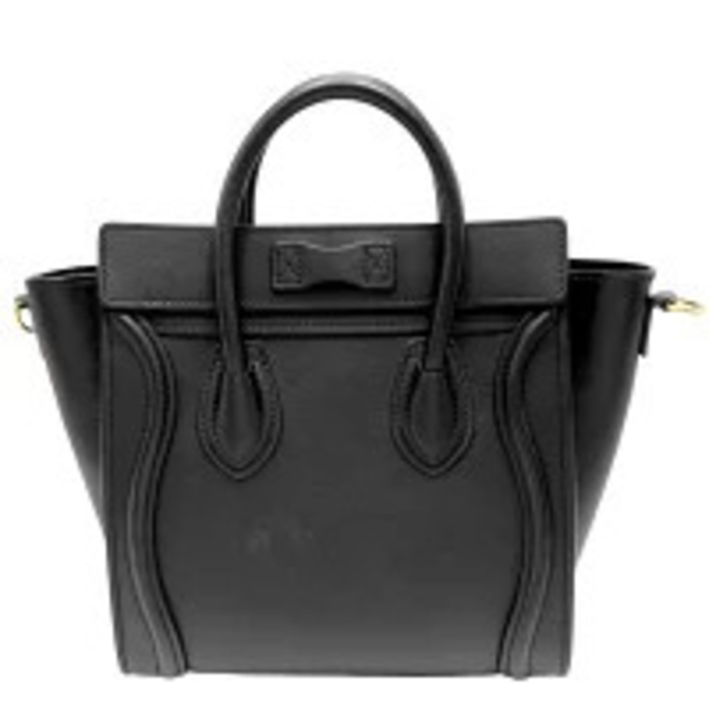 Celine Luggage Shopper shoulder bag black - Picture 2 of 7